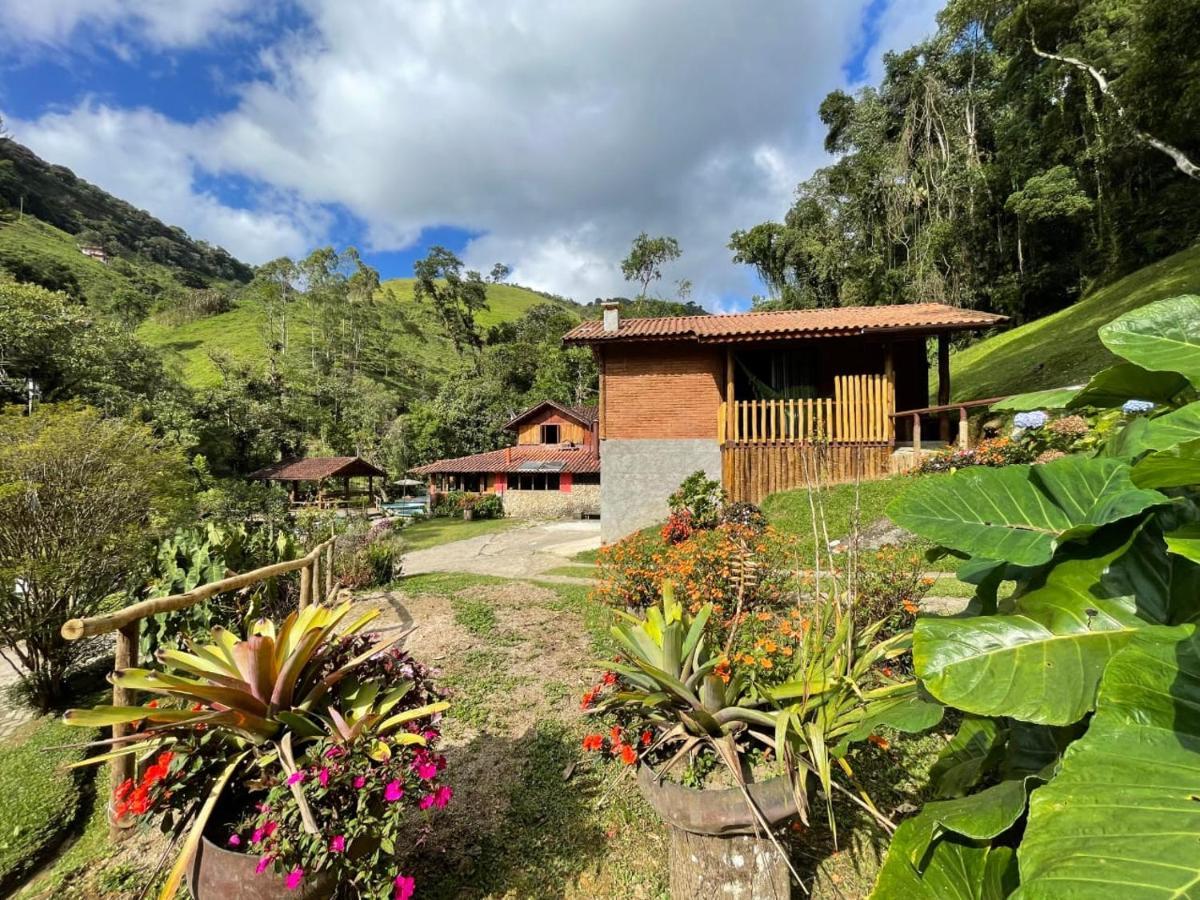 Chale Rustico Truta Da Floresta 3 Visconde De Mauá Buitenkant foto